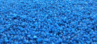 Quarzo colorato blu [0,7-1,2 mm]